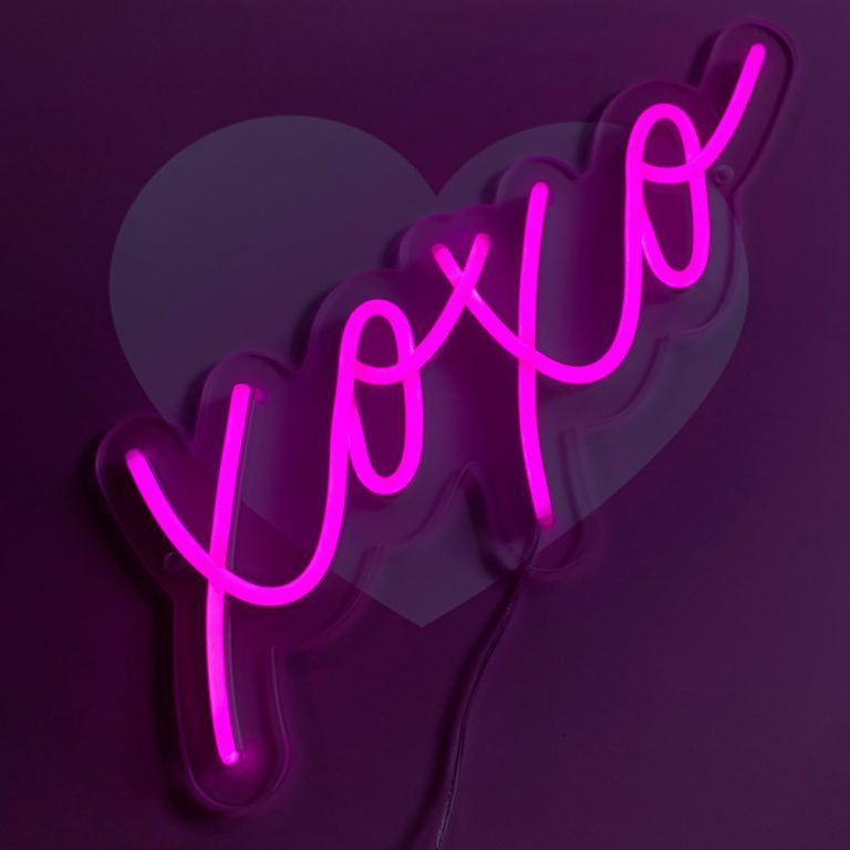 Xoxo Led Neon Sign Noalux Led Neon Signs ⚡handmade With Love 8085